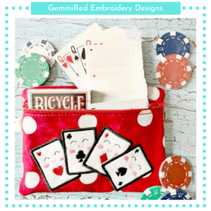 Card Game Zipper Bag {5x7}
