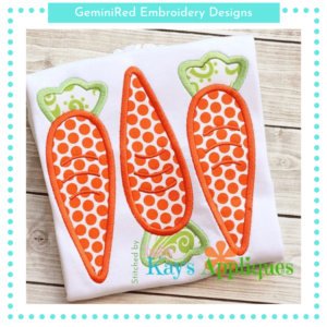 Carrot Trio {Four Sizes}