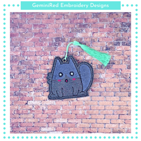 Cat Illustrations Bookmark 2 {4x4}