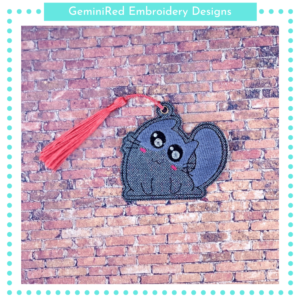 Cat Illustrations Bookmark 5 {4x4}