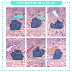 Cat Illustrations Bookmark Set {4x4}