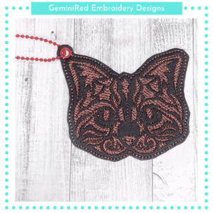 Cat Sketch Bookmark {4x4}