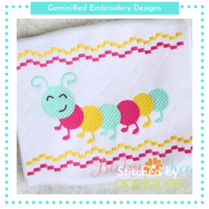Caterpillar Faux Smock {Three Sizes}
