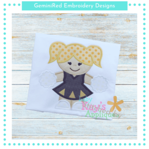 Cheerleader Girl {Four Sizes}