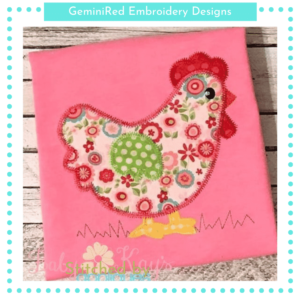 Chicken Zigzag Patchwork {Four Sizes}