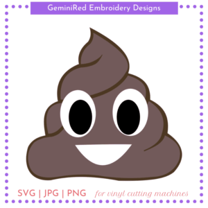 CUT FILE - Chocolate Emoji