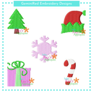 Christmas Mini Set {1 inch}