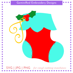 CUT FILE - Christmas Stocking