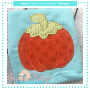 Chunky Cute Pumpkin {Four Sizes}