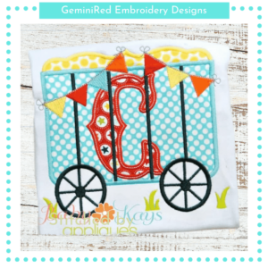 Circus Train Alpha {Four Sizes}