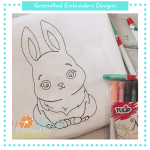 Color Me Baby Bunny {Four Sizes}