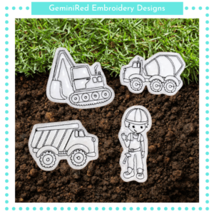 Color Me Construction Set {4x4}