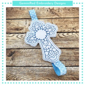 Color Me Cross Bookband {4x4}