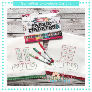Color Me Elf Legs Outline {Four Sizes}