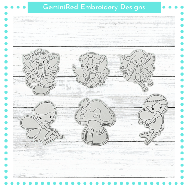 Color Me Fairy Girl Set {Two Sizes}