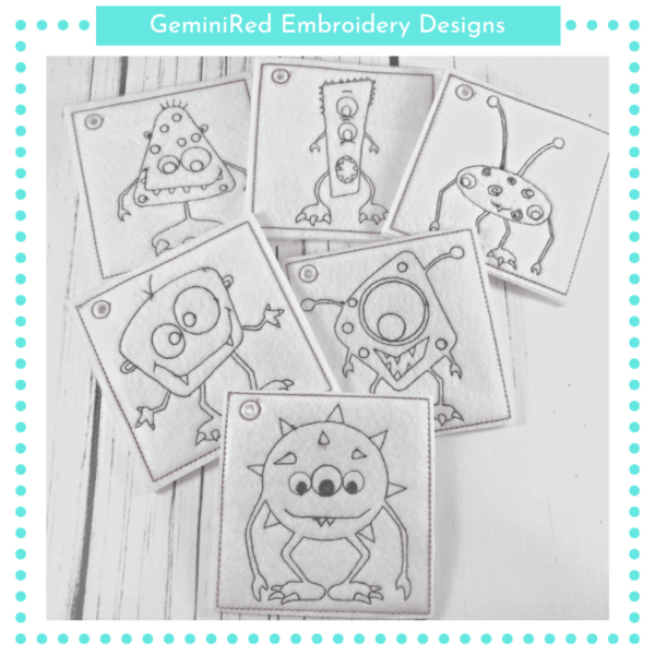 Color Me Monster Set {Two Sizes} - Image 2