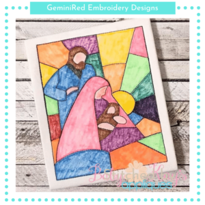 Color Me Nativity Sketch {Four Sizes}