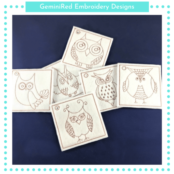 Color Me Owl Pages {Two Sizes}