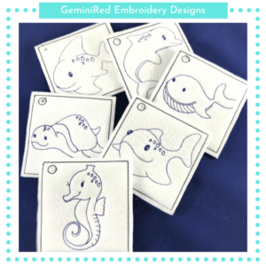 Color Me Sea Life Set {Two Sizes}