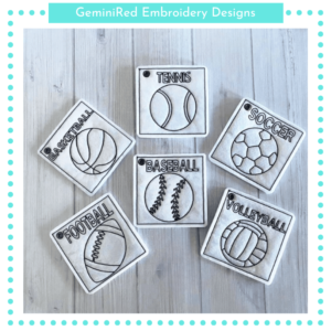 Color Me Sports Ball Set {Two Sizes}
