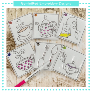 Color Me Tea Time Set {Two Sizes}