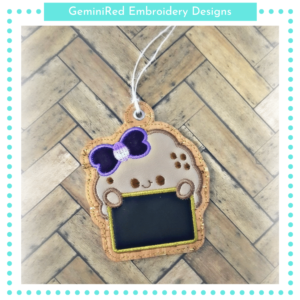 Cookie Gift Tag Ornament {4x4}