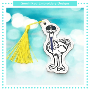 Cool Emu Bookmark {4x4}
