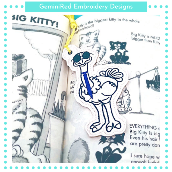 Cool Emu Bookmark {4x4} - Image 2