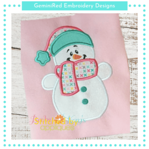 Cozy Snowman {Four Sizes}