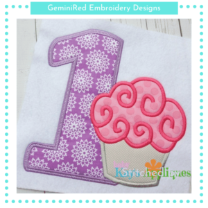Cupcake Numbers {Four Sizes}