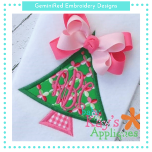 Curved Christmas Tree {Four Sizes}
