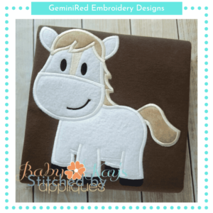 Cute Farm Horse {Four Sizes}