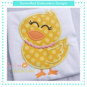 Cute Girl Chick {Four Sizes}