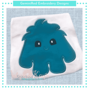 Cute Monster 1 {Four Sizes}