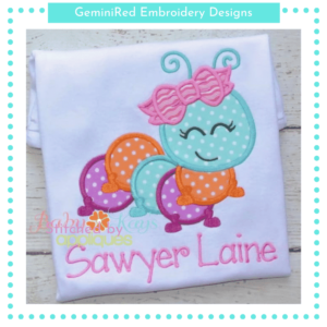 Cutie Caterpillar {Four Sizes}