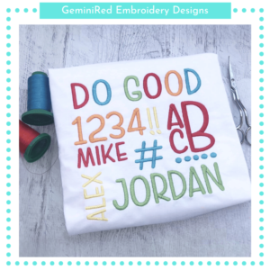 Do Good Font {Six Sizes}