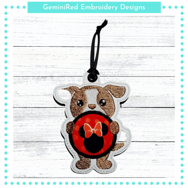 Dog Monogram Tag {4x4} - Image 2