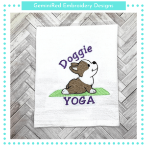 Doggie Yoga {Two Sizes}