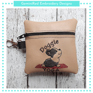 Doggie Yoga Bag {4x4}