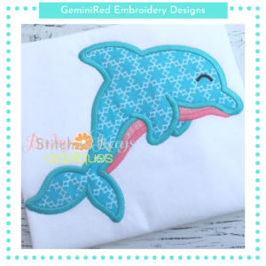 Dolphin Appliqué {Four Sizes}