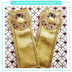 Donut Cat Bookmark {5x7}