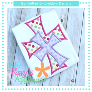 Double Crosses {Four Sizes}