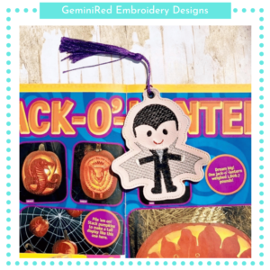Dracula Bookmark {4x4}
