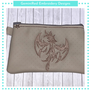Dragon Top Zip Bag {Three Sizes}