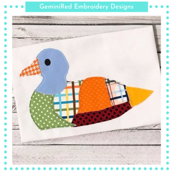 Duck Patchwork {Four Sizes} - Image 2