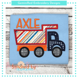 Dump Truck {Four Sizes}