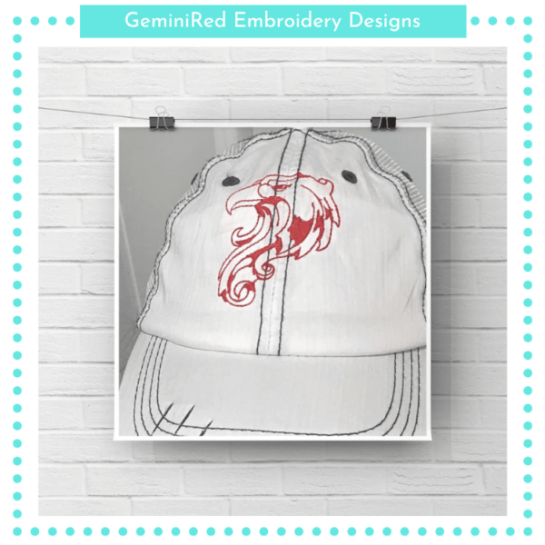 Eagle Hat Design {4x4}