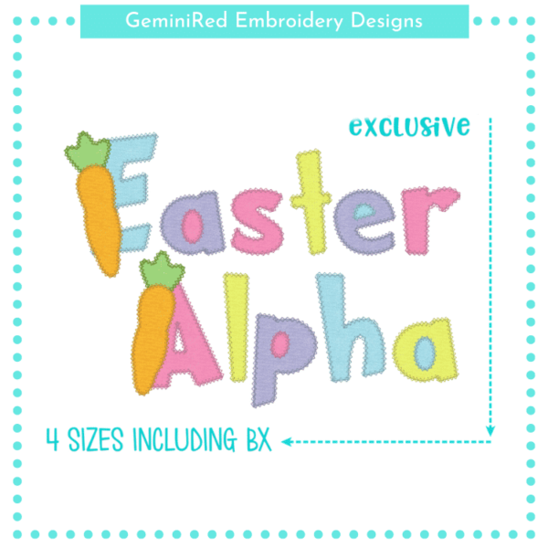 Easter Alpha {Four Sizes} - Image 2
