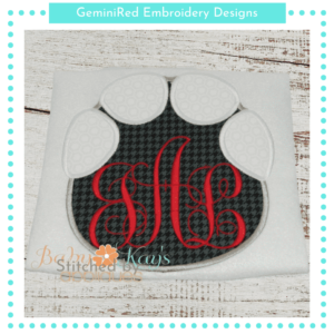 Elephant Footprint {Four Sizes}