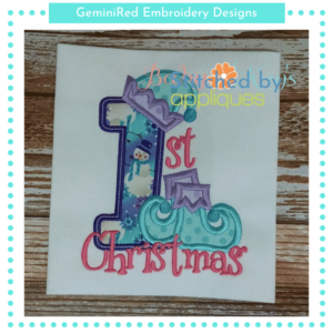 Elf 1st Christmas {Four Sizes}